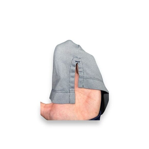 Gray Peter Millar Summer Comfort Golf Polo Shirt Size L - Picture 8 of 11